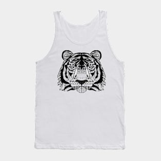 Pink Tiger Tank Top